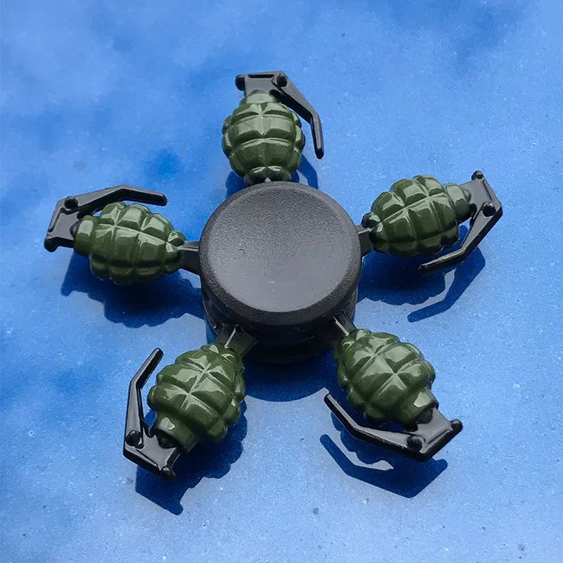 Ninja Metal Fidget Spinner - Stress Relief Hand Spinner Toy
