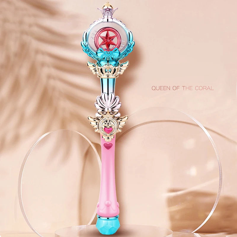 41cm Luminous Magic Wand Toy - Music Fairy Princess Prop