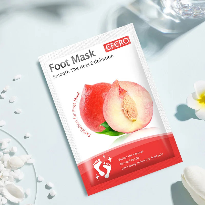 Exfoliating Foot Mask Socks - Lemon Foot Care Patch