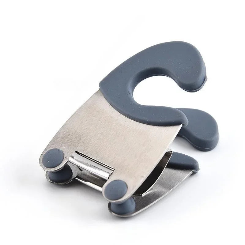 Anti-Scald Silicone Pot Clip and Spoon Holder