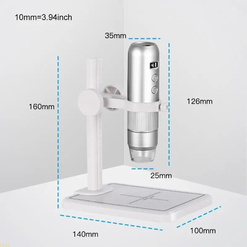 U13A Pocket Digital Microscope - 2MP WiFi 1000X USB Camera