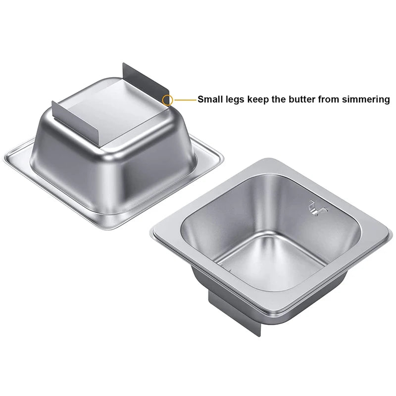 Stainless Steel Butter Wheel Spreader Dispenser