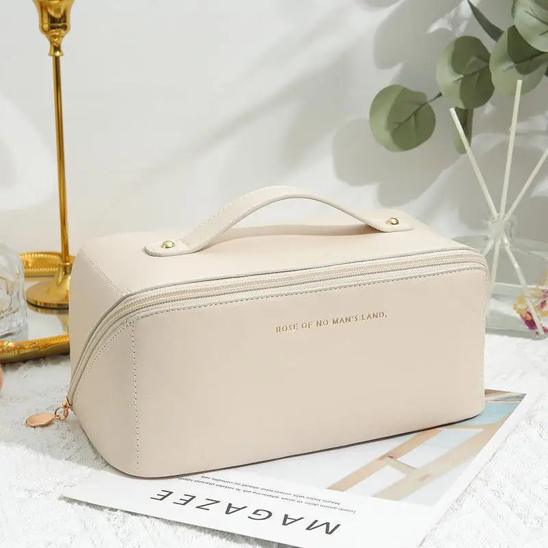 Travel Toiletry Storage Pouch - Zip Makeup Organizer Bag