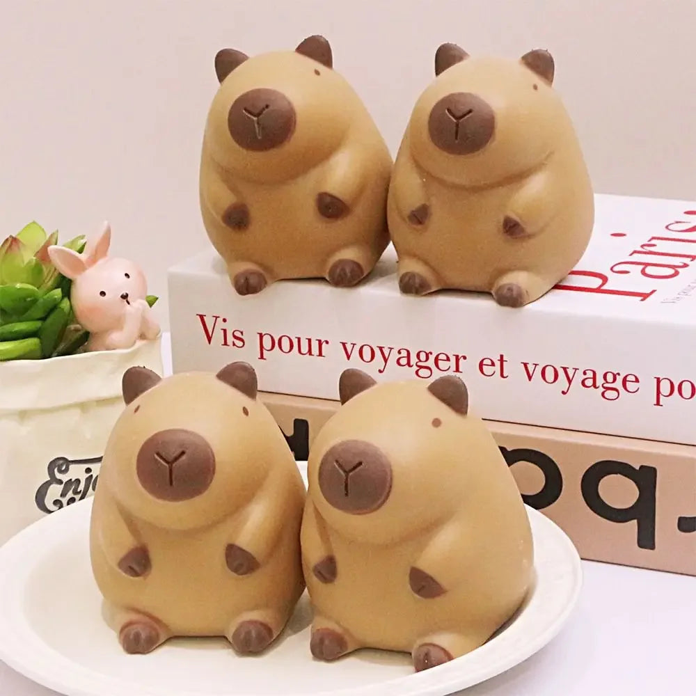 Capybara Slow Rebound Squeeze Toy - Kawaii Stress Relief Gift