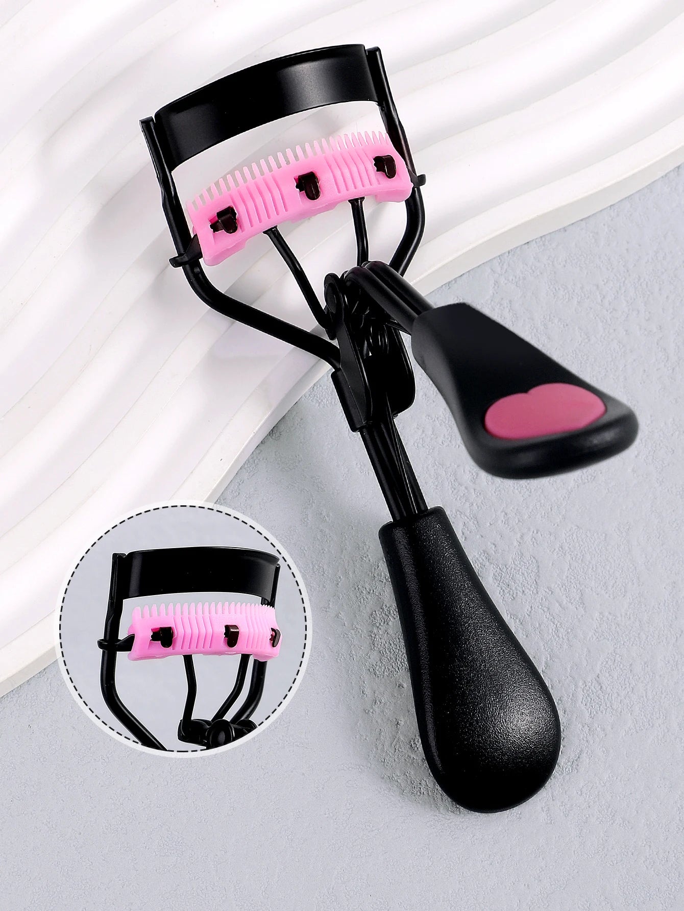 Stainless Steel Eyelash Curler - Comb Lash Shaping Tool