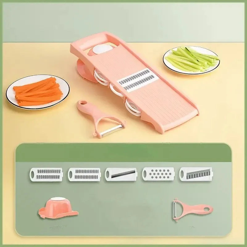 Stainless Steel Vegetable Julienne Slicer with Handle
