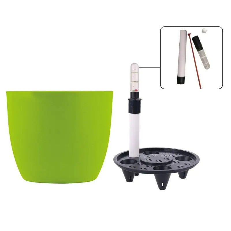 Self-Watering Indoor Planter Pot with Water Level Indicator