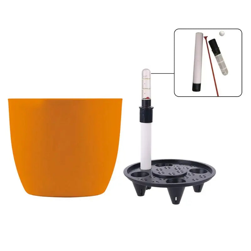 Self-Watering Indoor Planter Pot with Water Level Indicator