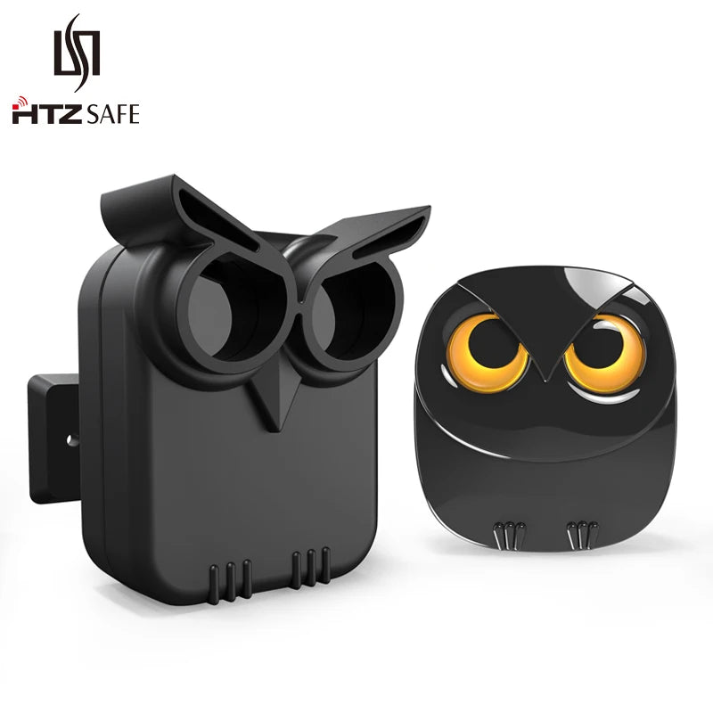 HTZSAFE Wireless Driveway Alarm - Waterproof PIR Motion Detector
