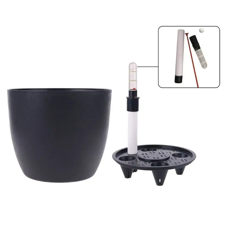 Self-Watering Indoor Planter Pot with Water Level Indicator
