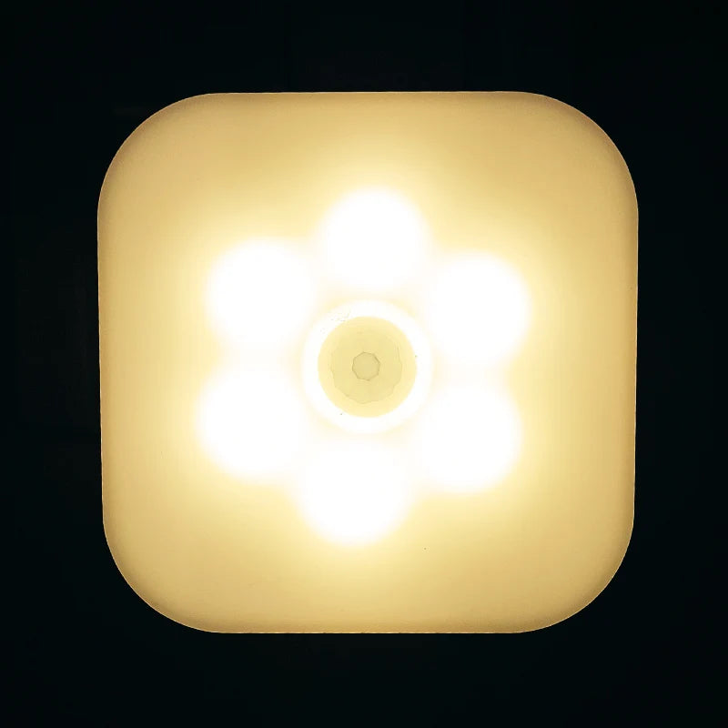 Motion Sensor LED Night Wall Lamp with EU Plug