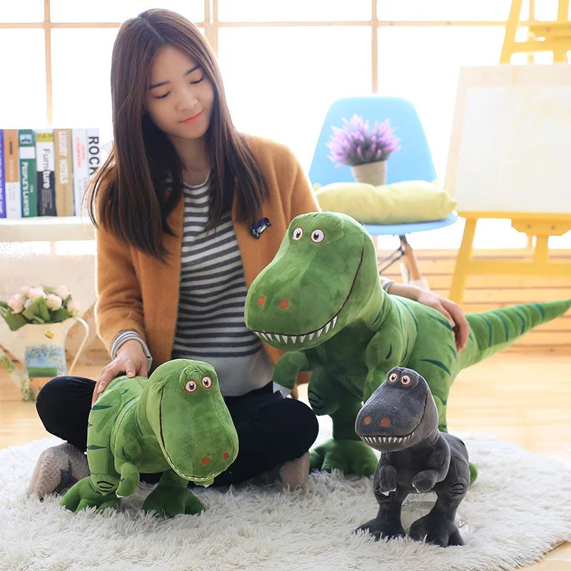 Cartoon Tyrannosaurus Dinosaur Plush Toy - Soft Stuffed Doll