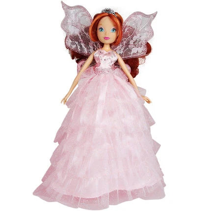 Colorful Fairy Doll Action Figure - 26cm Bloom Style Toy