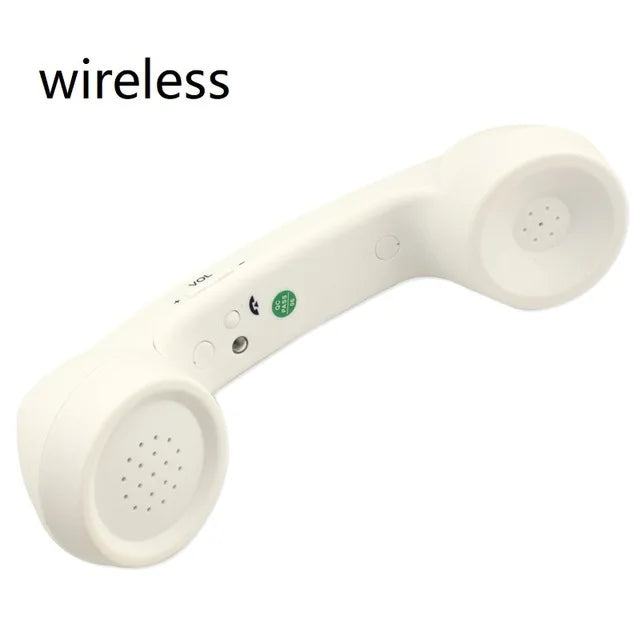 Wireless Retro Bluetooth Handset - Pop Phone Receiver for Devices