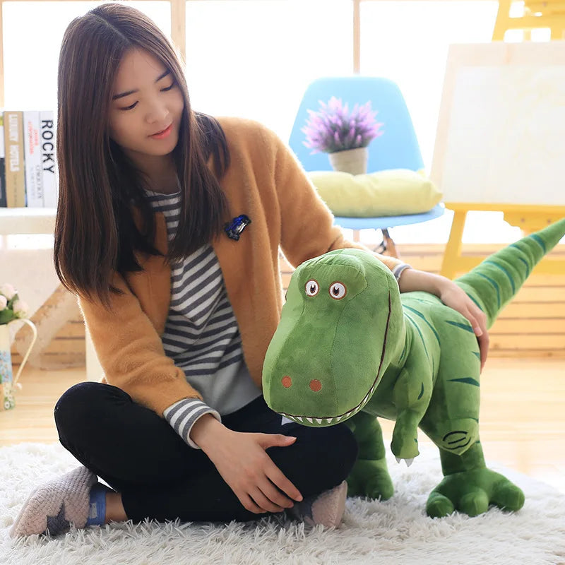 Cartoon Tyrannosaurus Dinosaur Plush Toy - Soft Stuffed Doll