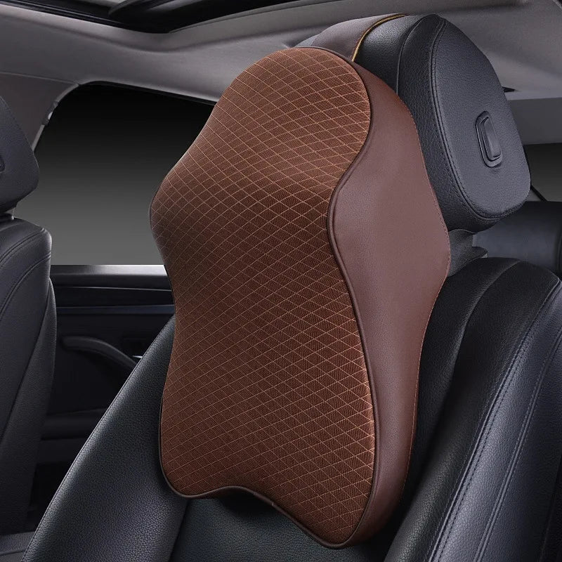 3D Car Neck Rest Pillow with Waist Support Cushion