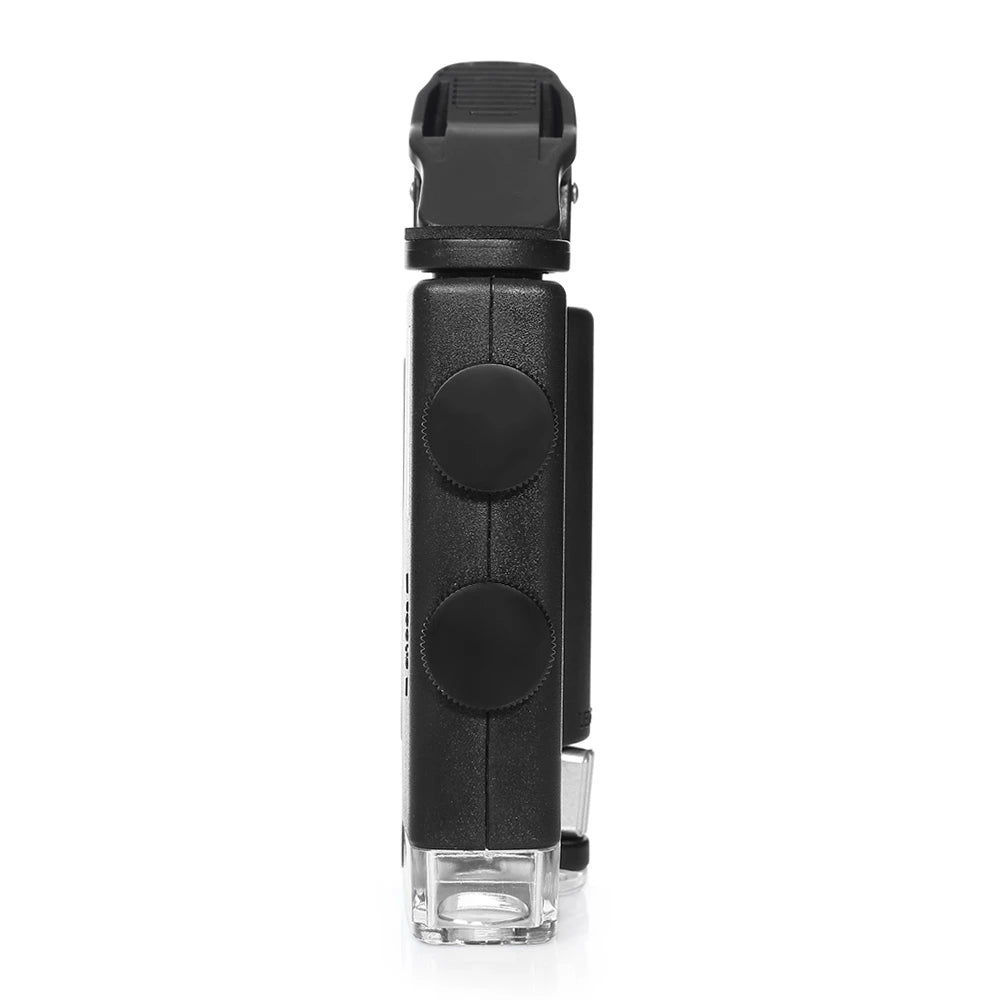 60X to 100X LED Phone Microscope Lens - Clip-On Camera Magnifier
