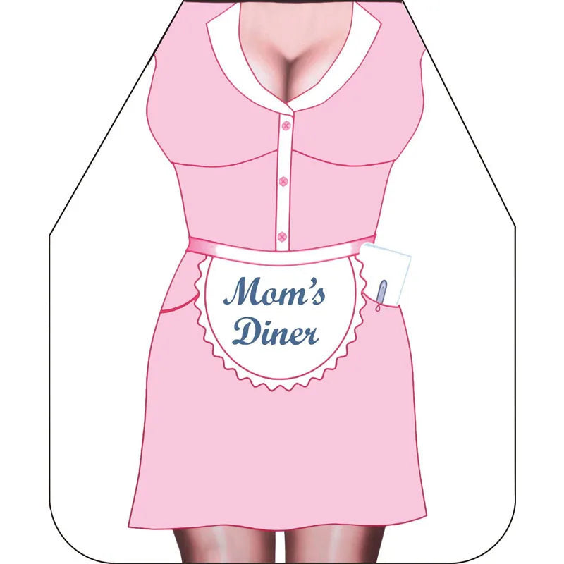 3D Cartoon Sleeveless Kitchen Apron for BBQ and Cooking