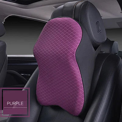 3D Car Neck Rest Pillow with Waist Support Cushion