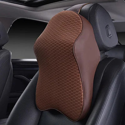 3D Car Neck Rest Pillow with Waist Support Cushion