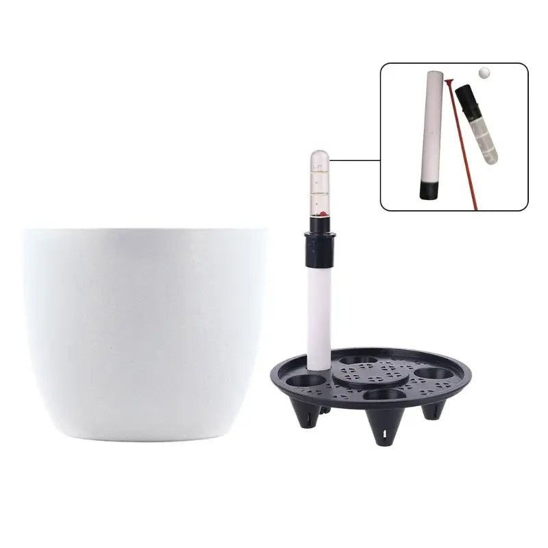 Self-Watering Indoor Planter Pot with Water Level Indicator