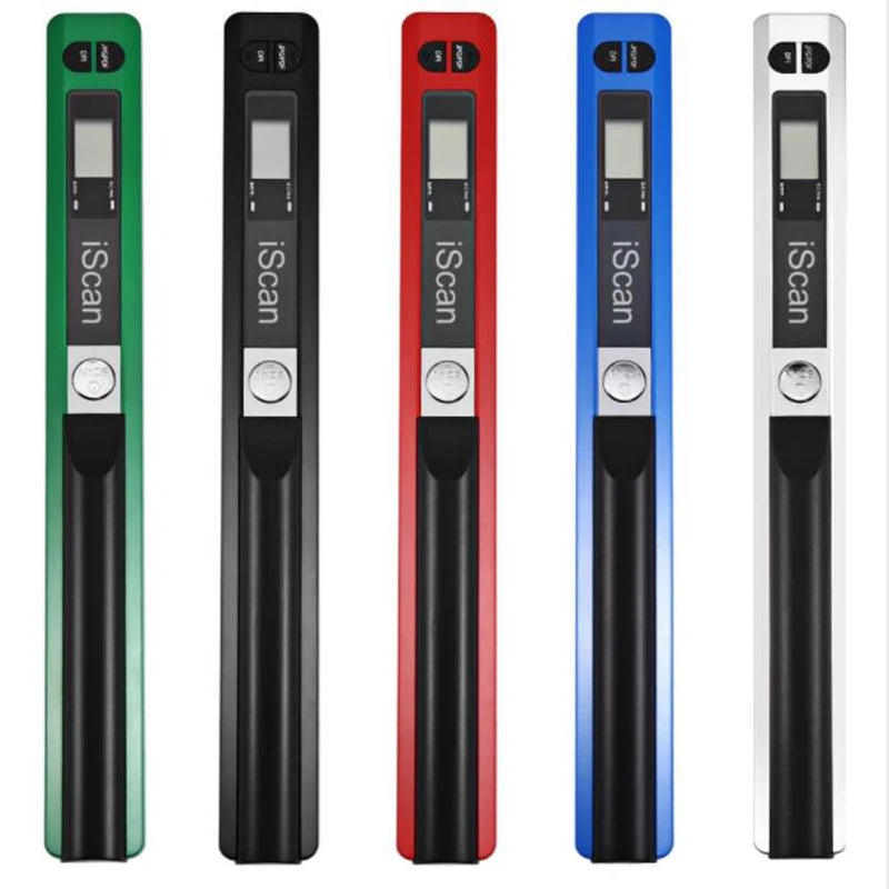 Portable 900DPI Document Scanner - Handheld JPG PDF Scan Tool