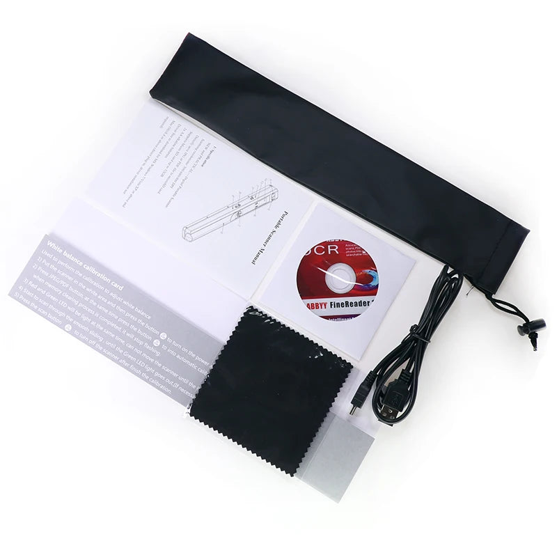 Portable 900DPI Document Scanner - Handheld JPG PDF Scan Tool