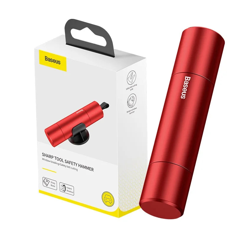Baseus Car Safety Hammer with Seat Belt Cutter