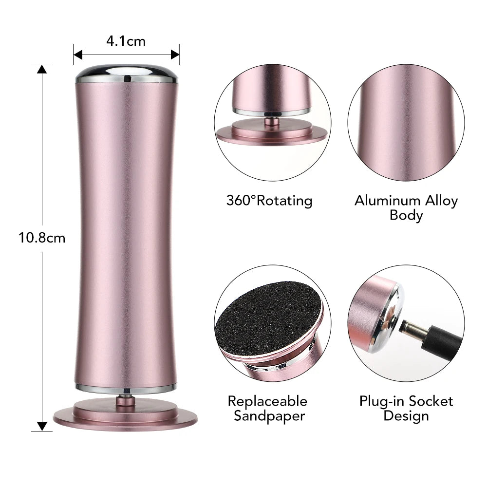 FLAREMORE Electric Pedicure Callus Remover - Rechargeable
