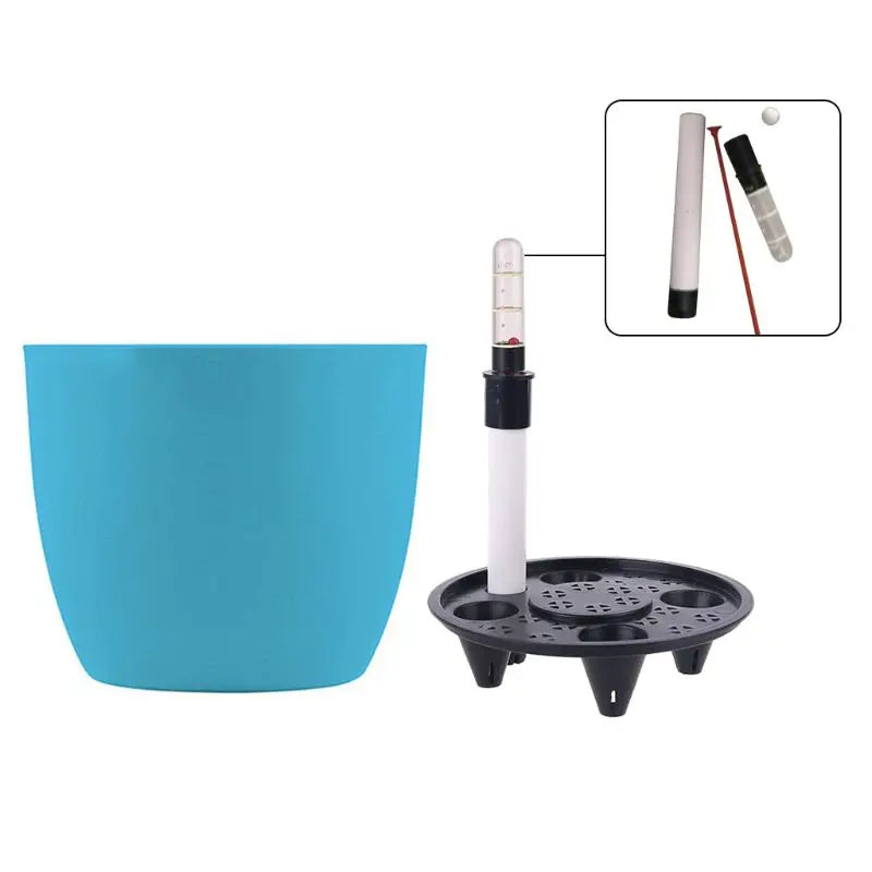 Self-Watering Indoor Planter Pot with Water Level Indicator
