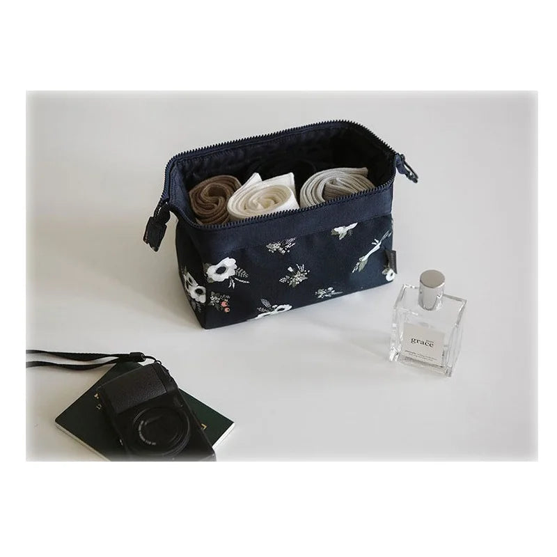 Flamingo Makeup Bag - Waterproof Travel Cosmetic Organizer Pouch