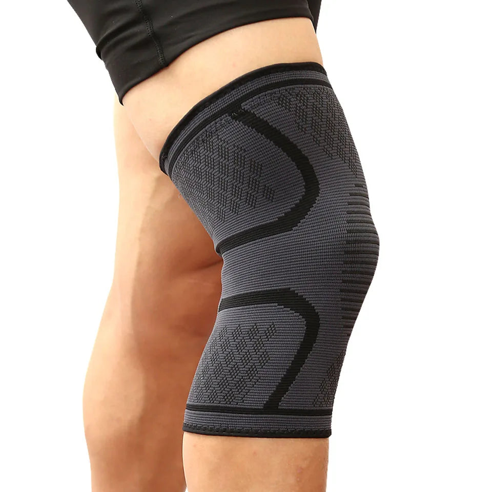 Elastic Compression Knee Support Sleeve for Running and Sports