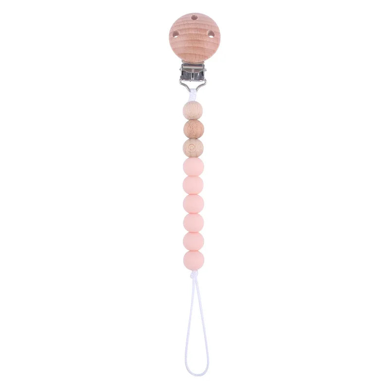 Silicone Pacifier Clip Chain - Anti-Drop Baby Soother Holder