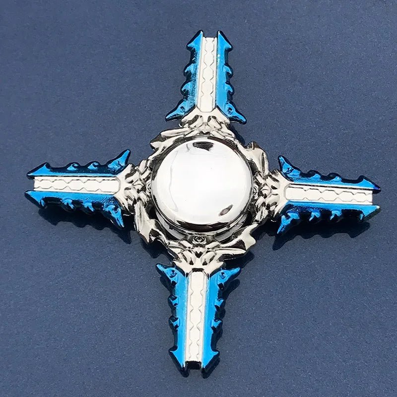 Ninja Metal Fidget Spinner - Stress Relief Hand Spinner Toy