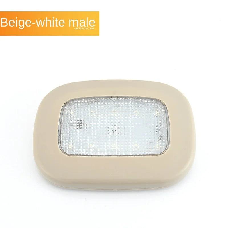 10-LED USB Magnetic Car Reading Light - White