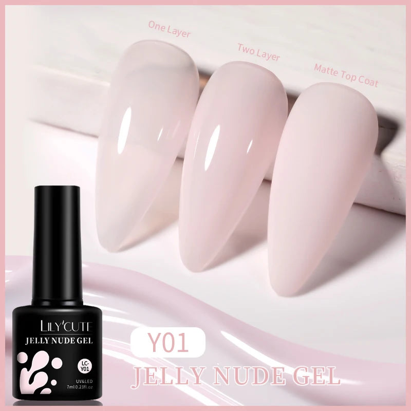 LILYCUTE 7ml Soak-Off UV Gel Nail Polish