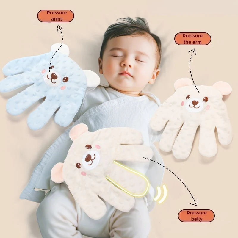 Newborn Palm Sleep Aid Pillow - Soft Baby Soothing Cushion