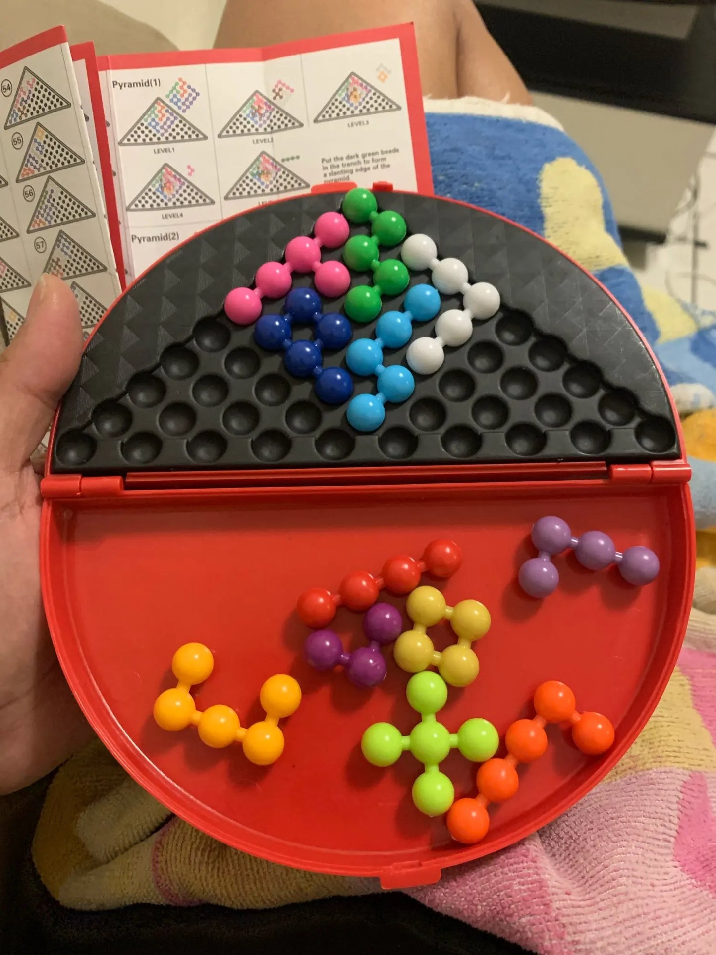Classic IQ 3D Puzzle Board Game - Montessori Logic Bead Toy