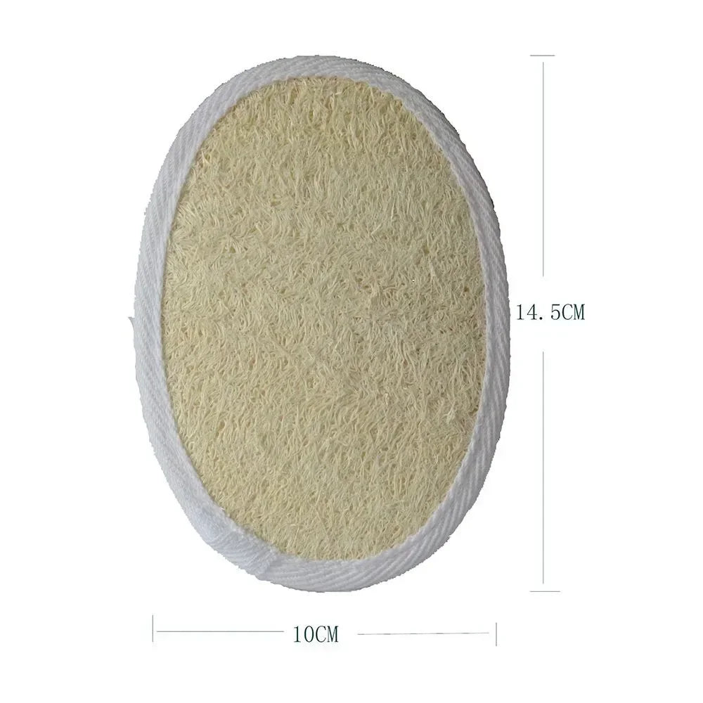 Natural Loofah Body Scrub Sponge - Deep Cleaning Bath Tool