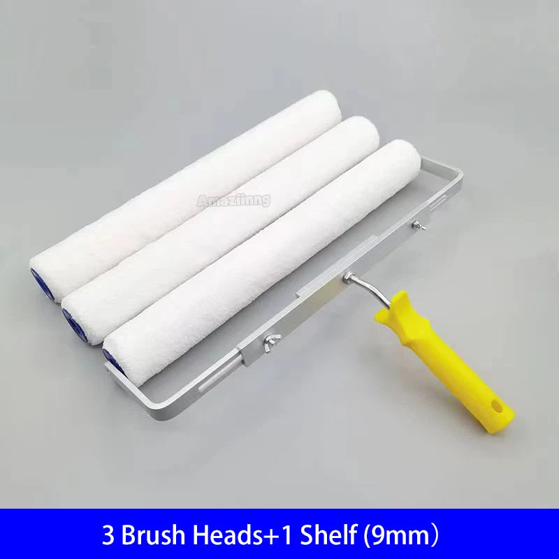 18-Inch Paint Roller Brush with 6mm/9mm Nap Options