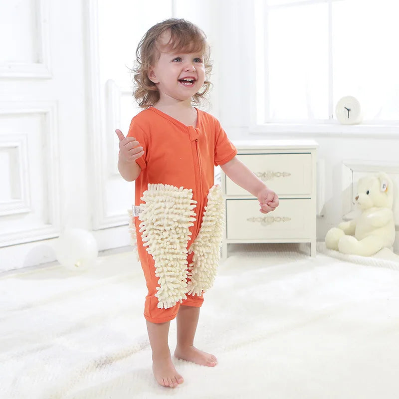 Cotton Long Sleeve Baby Romper Jumpsuit for Toddlers