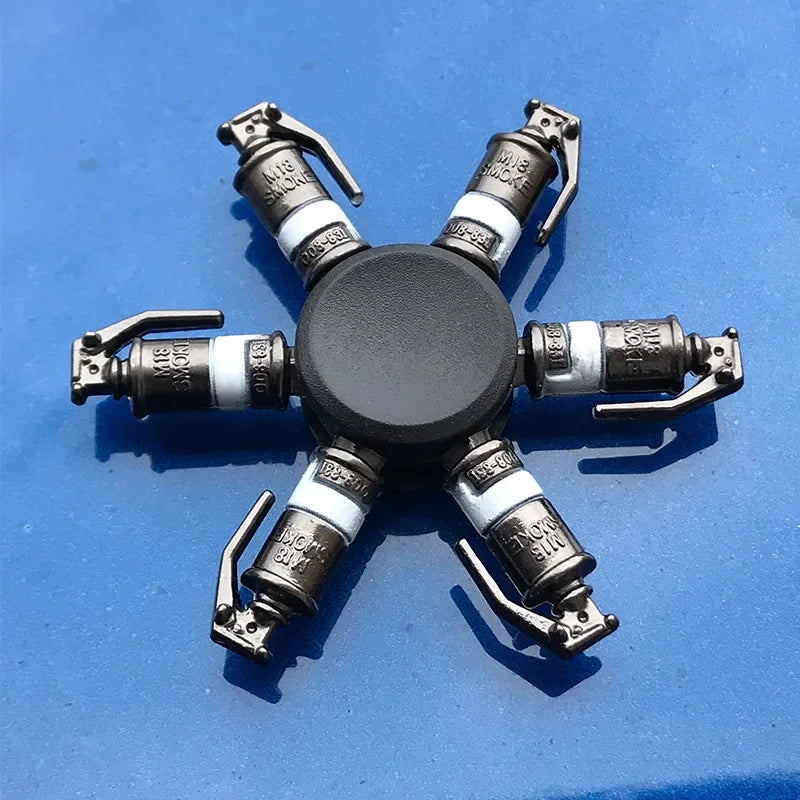 Ninja Metal Fidget Spinner - Stress Relief Hand Spinner Toy