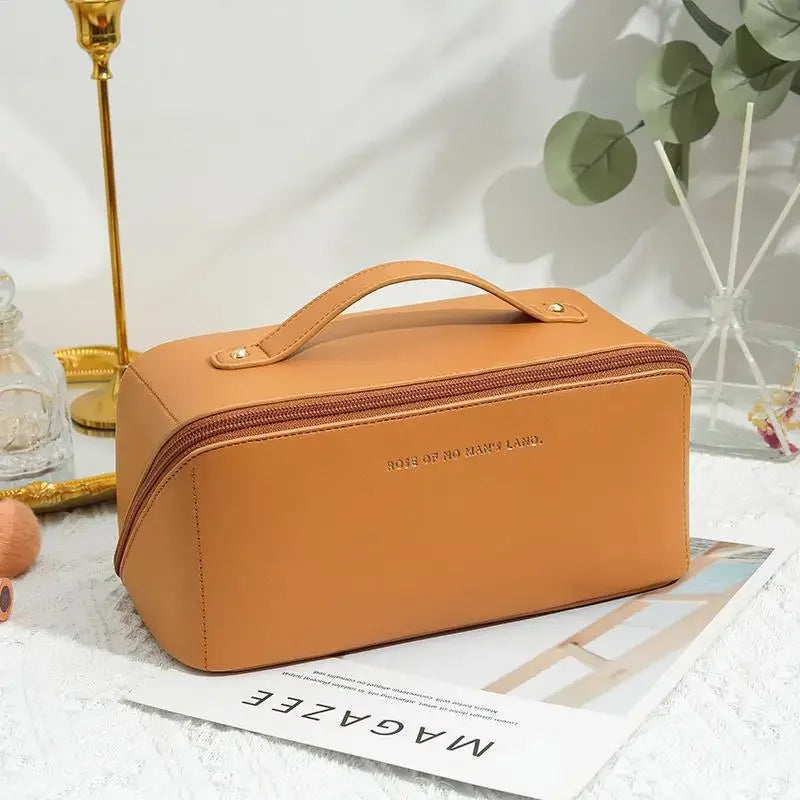 Travel Toiletry Storage Pouch - Zip Makeup Organizer Bag