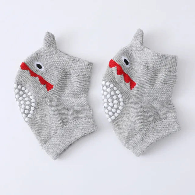 Cotton Baby Knee Pads - Anti-Slip Crawling Protectors for Toddlers