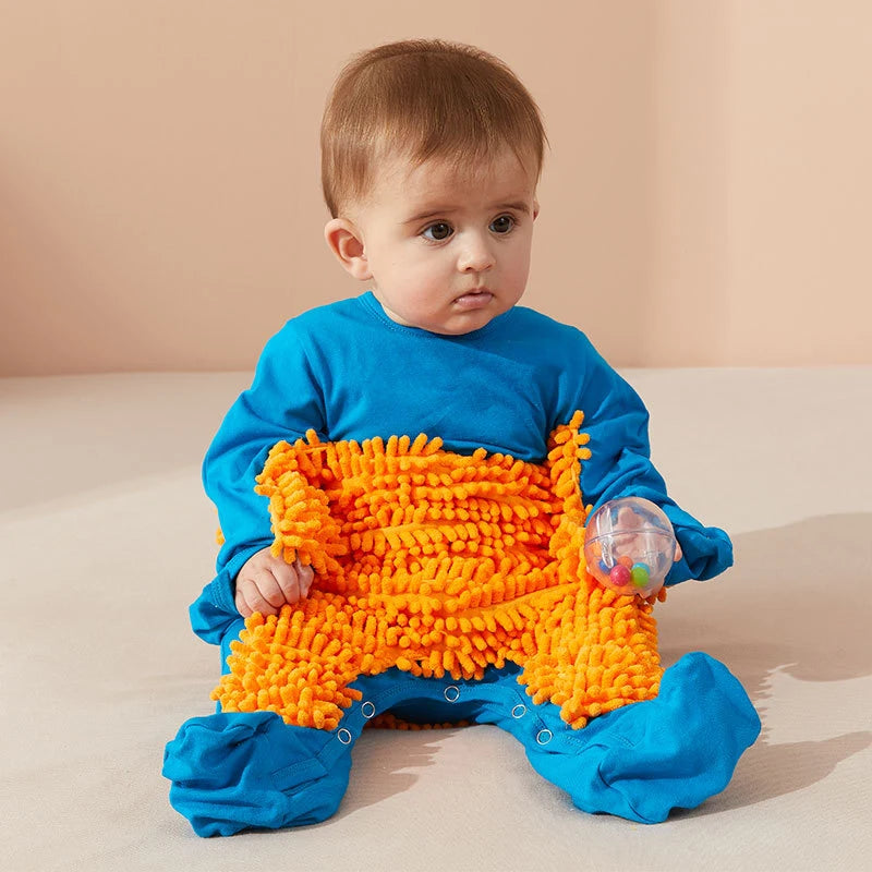 Cotton Long Sleeve Baby Romper Jumpsuit for Toddlers