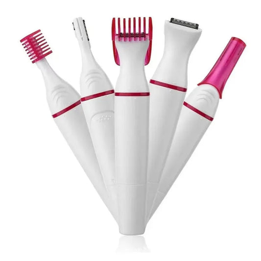 Rechargeable Lady Shaver and Bikini Trimmer - White