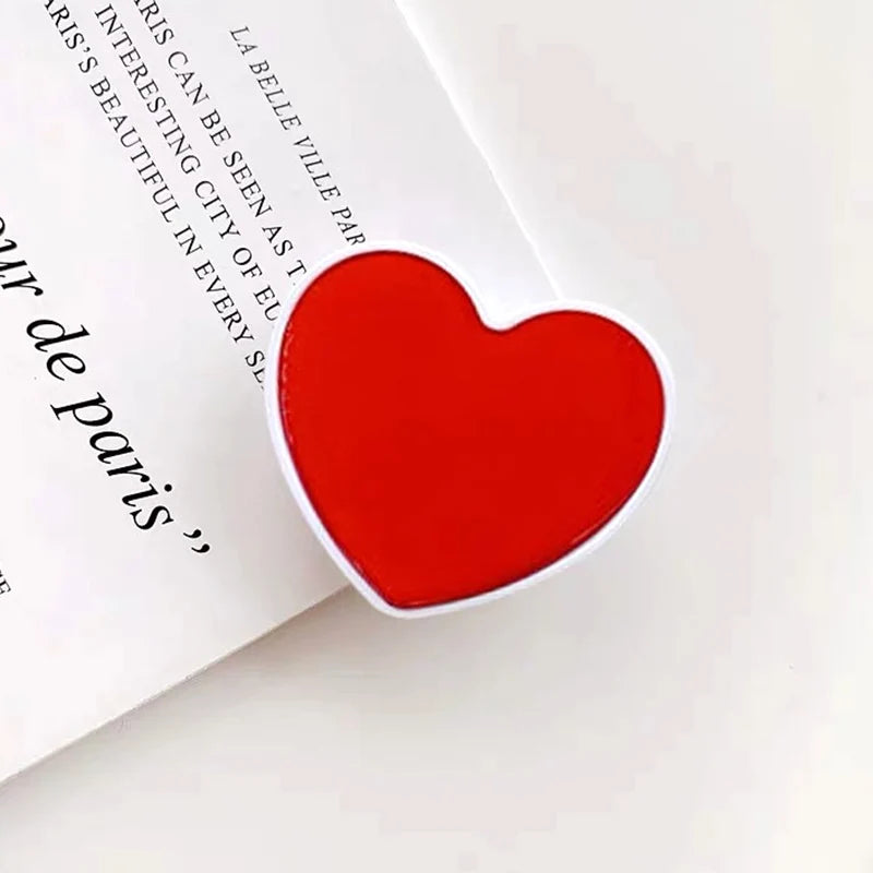 Heart-Shaped Universal Phone Grip Socket Stand