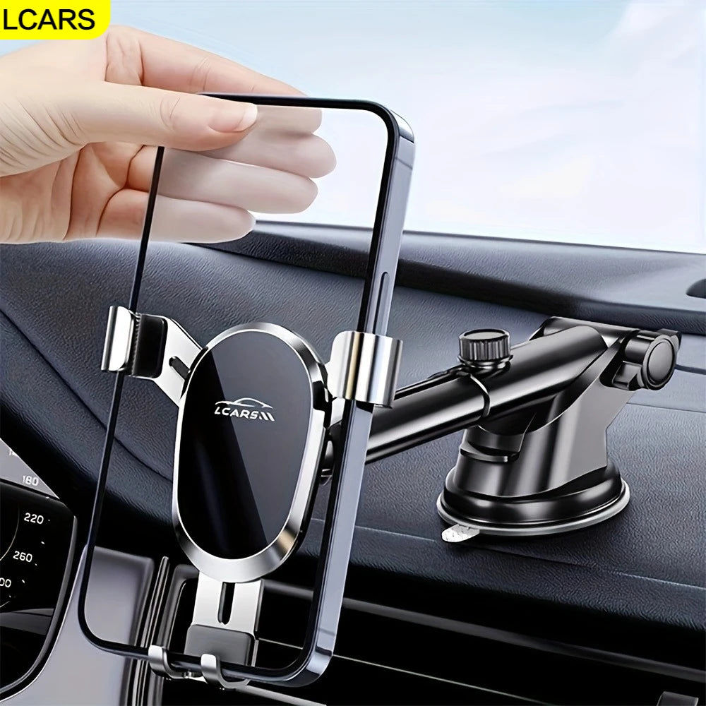 LCARS Gravity Car Phone Holder - Anti-Shake Dashboard Mount