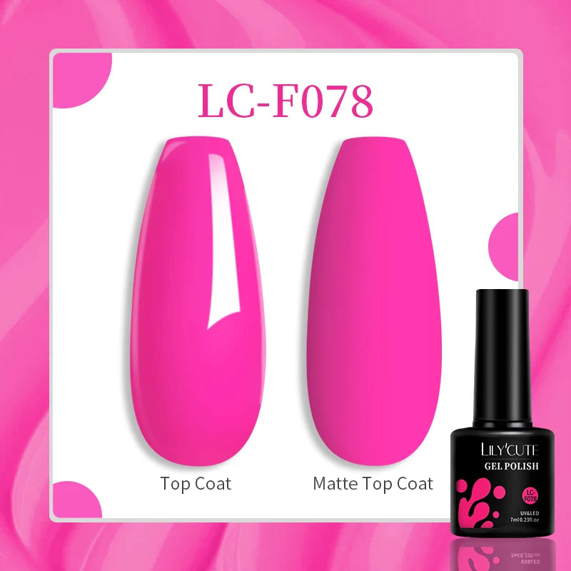 LILYCUTE 7ml Soak-Off UV Gel Nail Polish