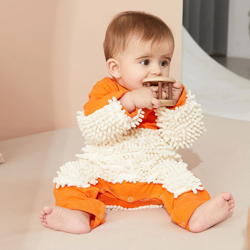 Cotton Long Sleeve Baby Romper Jumpsuit for Toddlers